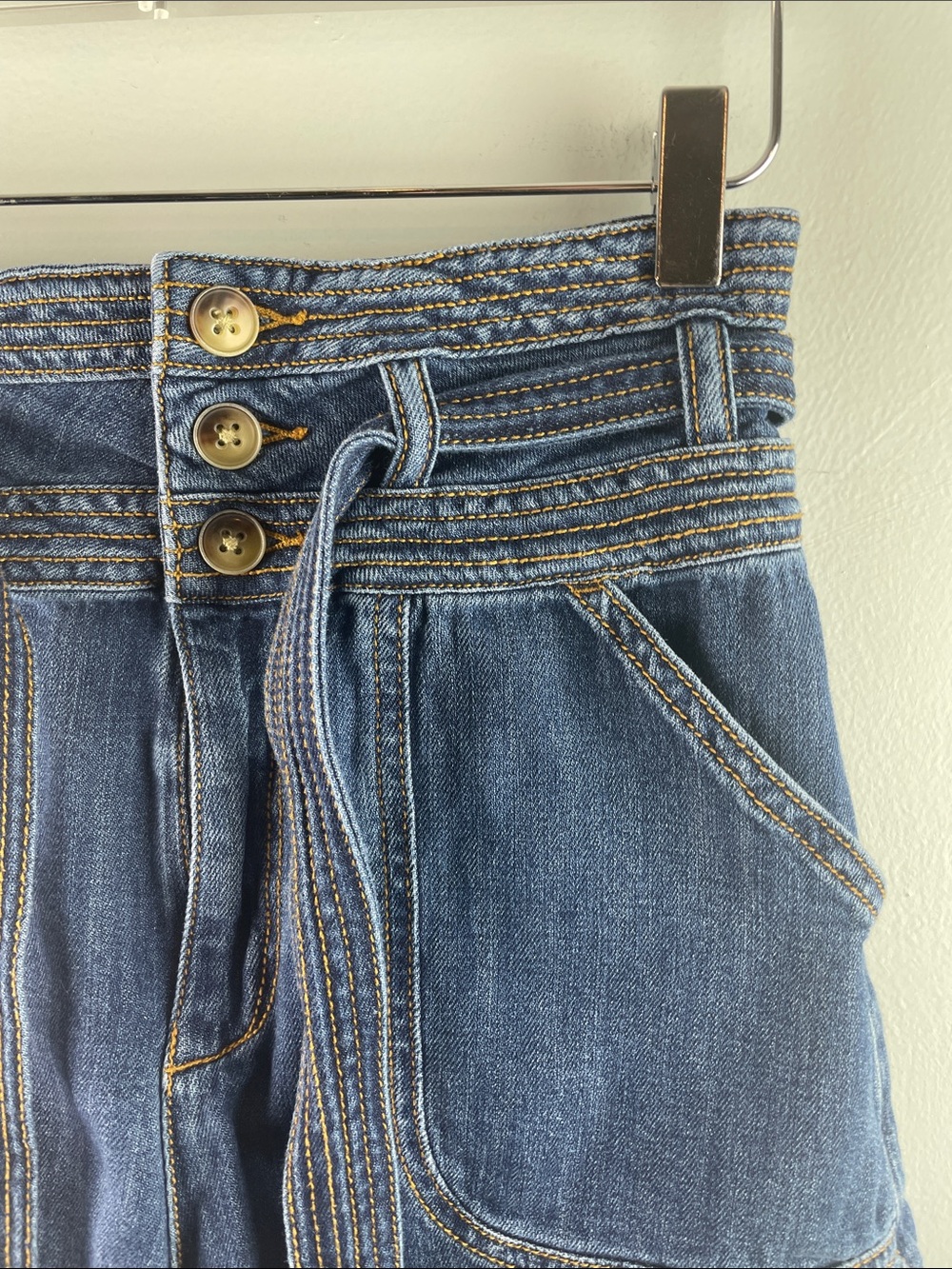 pilcro and the letterpress by anthropologie High-Wasit Shorts Size 27 - Picture 2 of 8
